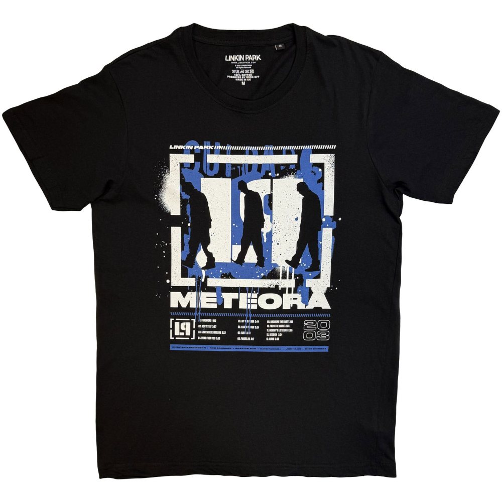 Linkin Park - Meteora Tour Mens Tshirt - Black